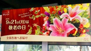 ９月２１日は"敬老の日"｜「メイク・ツルサキ」　（熊本県熊本市中央区の花キューピット加盟店 花屋）のブログ